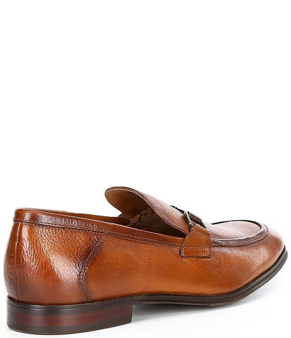 Steve Madden Men's Caspin Bit Dress Loafers  Color Tan Leather Size 11