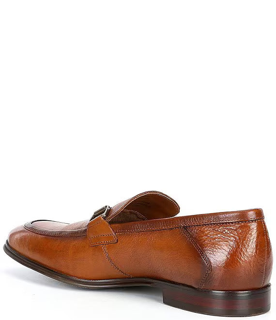 Steve Madden Men's Caspin Bit Dress Loafers  Color Tan Leather Size 11