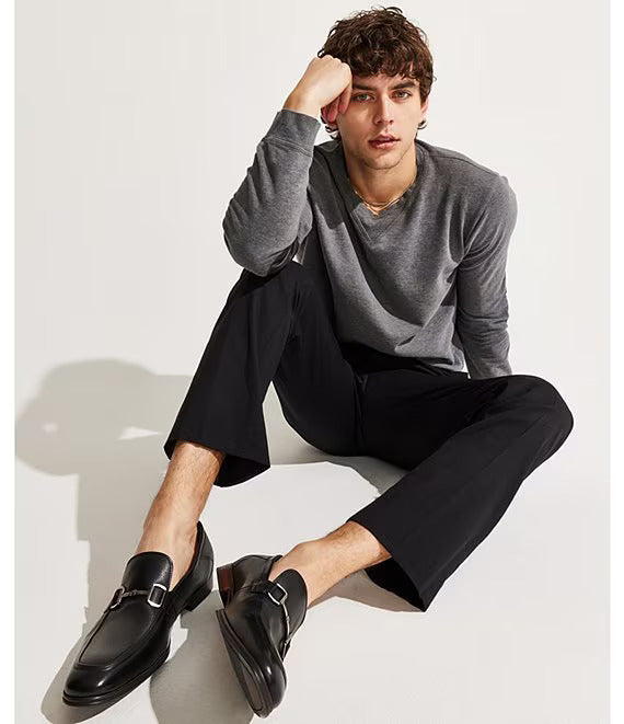 Steve Madden Men's Caspin Bit Dress Loafers  Color Black Size 10