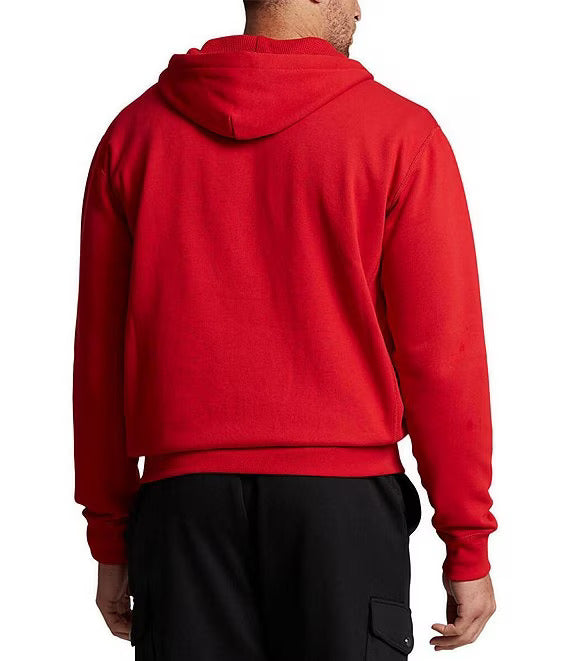 Polo Ralph Lauren Men's Big & Tall Classic Fleece Full-Zip Hoodie Color RL2000 Red Size 2XLT