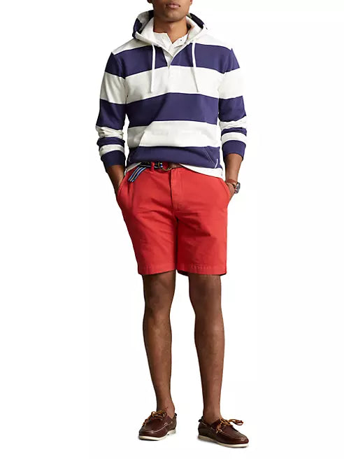 Polo Ralph Lauren Men's Stretch Classic-Fit Shorts Color Starboard Red Size 35