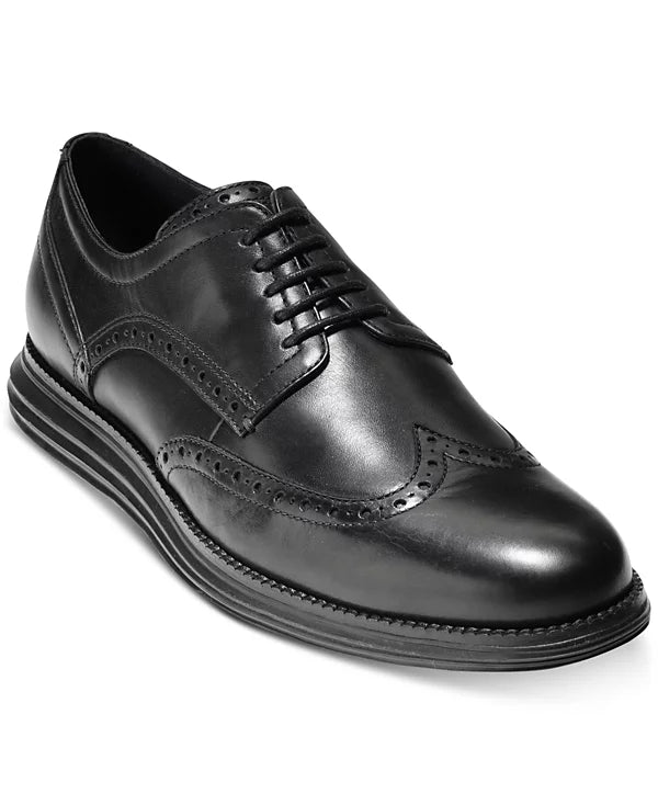 Cole Haan Men's Original Grand Shortwing Oxfords Black Size 10W