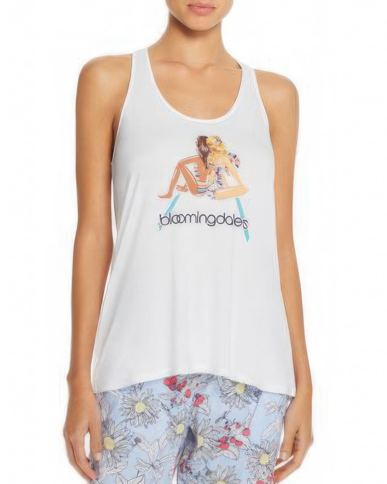 Jane and Bleecker Women's Sleeveless Top Color White Size S