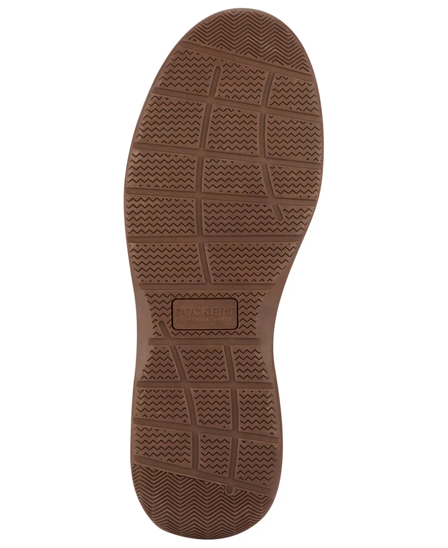 Dockers Men's Beacon Leather NeverWet Boat Shoes Dark Tan Size 12W