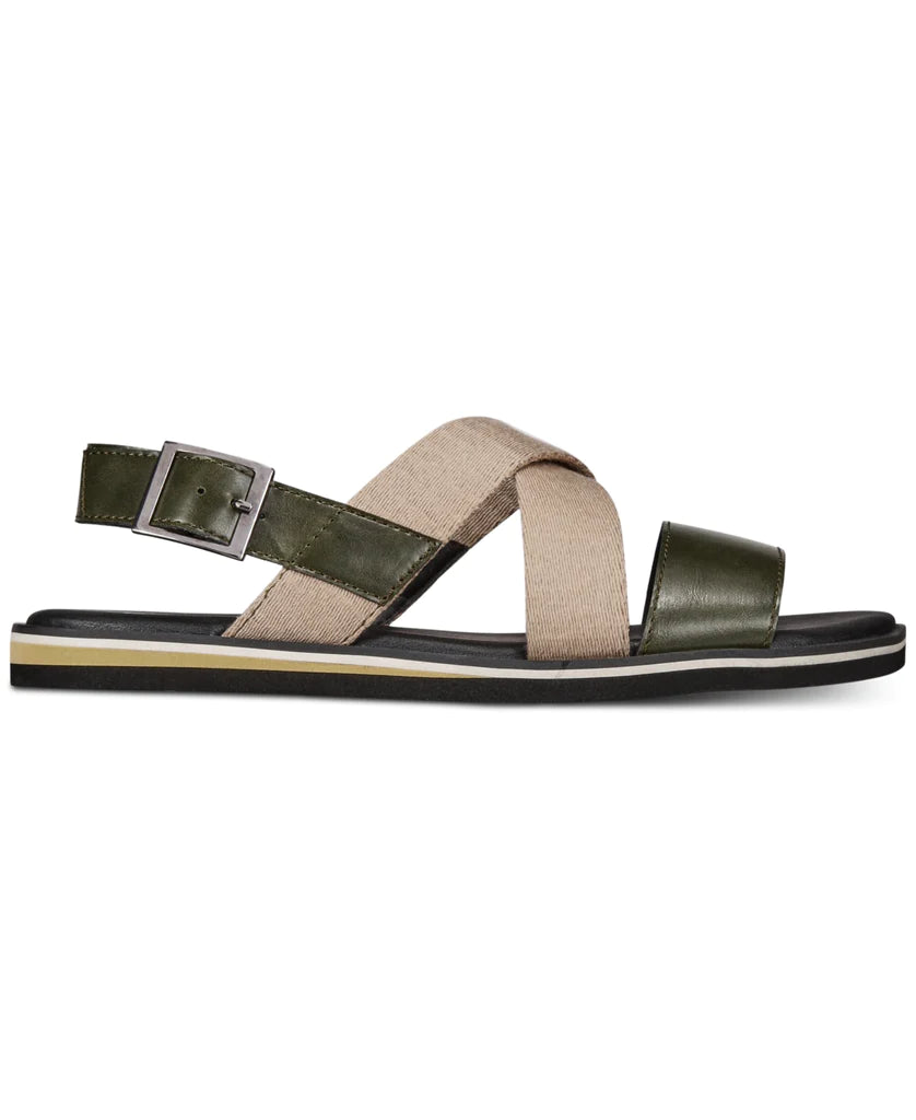 Bar III Men's Knox Strap Sandals Color Olive Green Size 7M