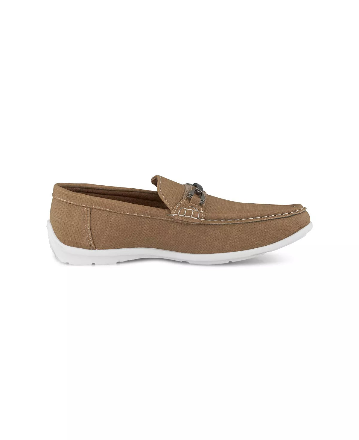 AKADEMIKS Men's Moccasin Loafers Color Tan Size 10M