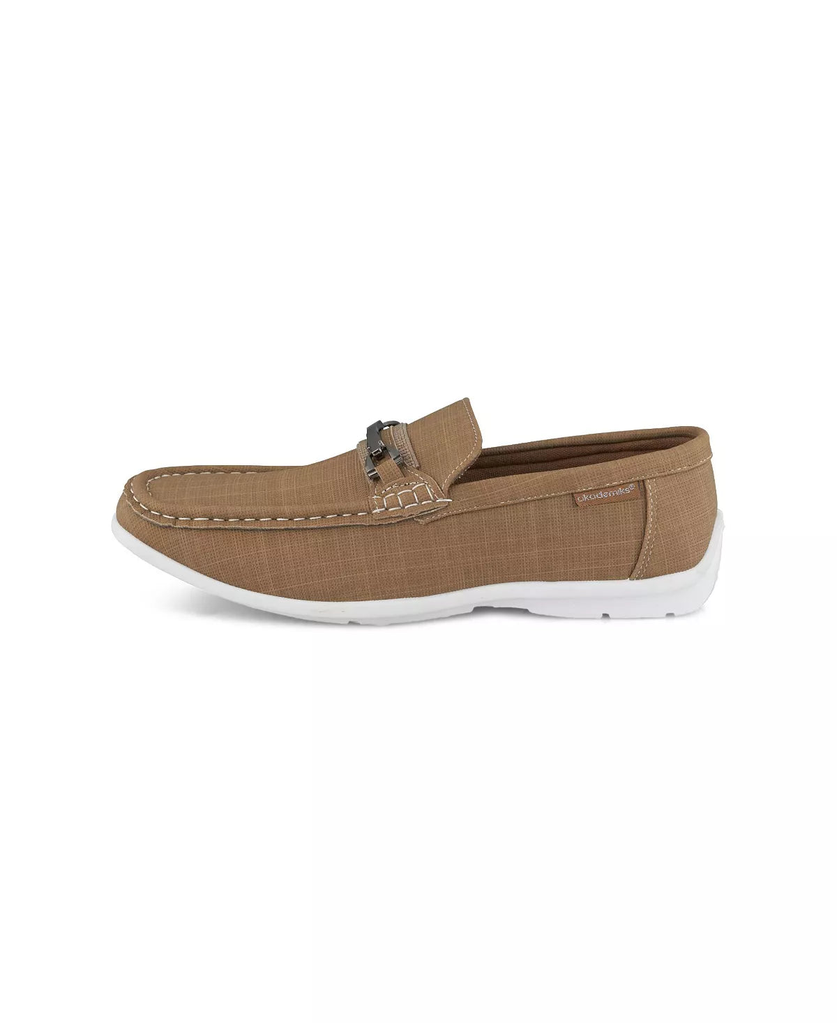 AKADEMIKS Men's Moccasin Loafers Color Tan Size 10M