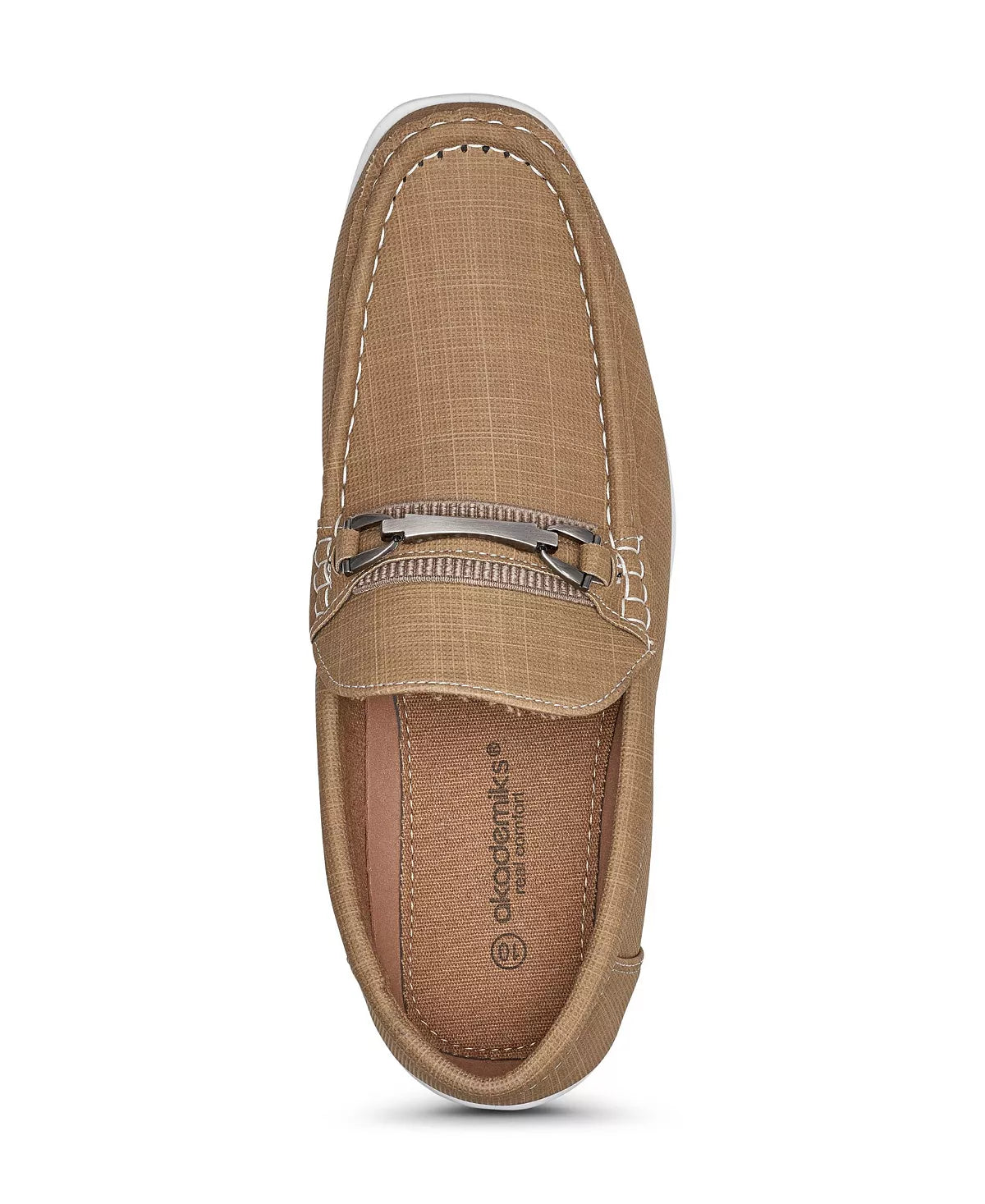 AKADEMIKS Men's Moccasin Loafers Color Tan Size 10M