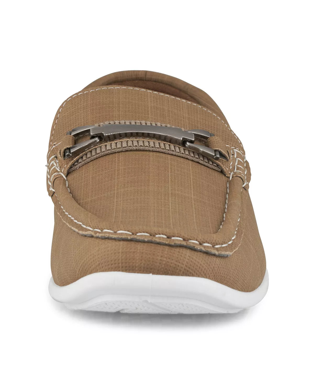 AKADEMIKS Men's Moccasin Loafers Color Tan Size 10M