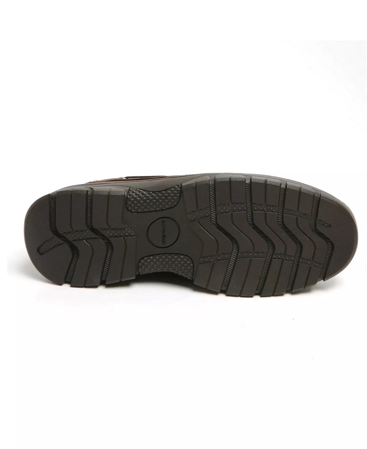 Aston Marc Men's Lace-Up Comfort Casual Shoes Brown Size 8