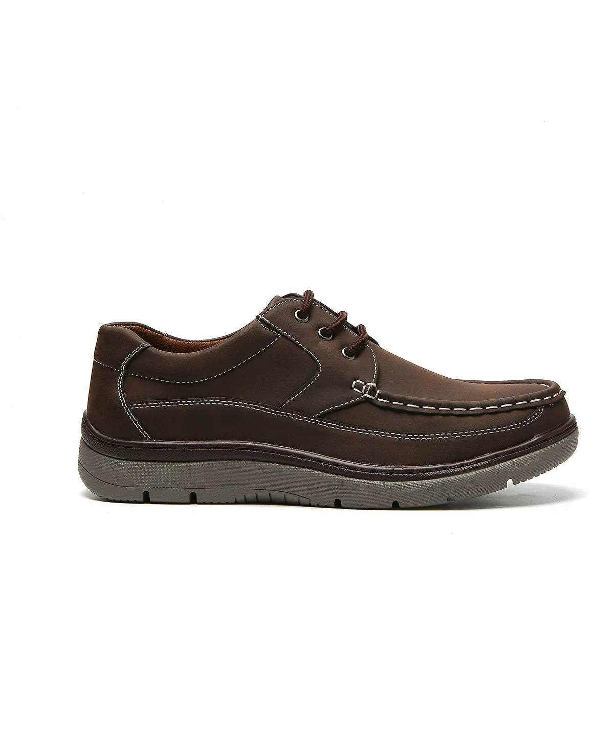 Aston Marc Men's Lace-Up Comfort Casual Shoes Color Brown Size 9.5M