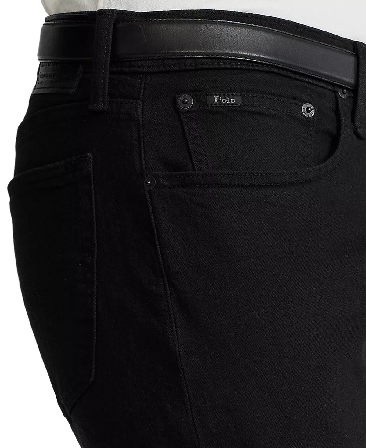 Polo Ralph Lauren Men's Hampton Relaxed Straight-Fit Jeans Color Hudson Black W48xL30