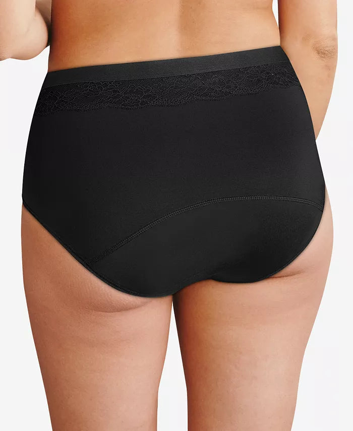 Bali Beautifully Confident Brief Period Underwear Perfect Purple Size 8
