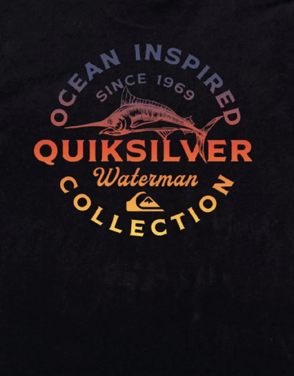Quiksilver Men's Ocean Eyes T-shirt Color Black Size S