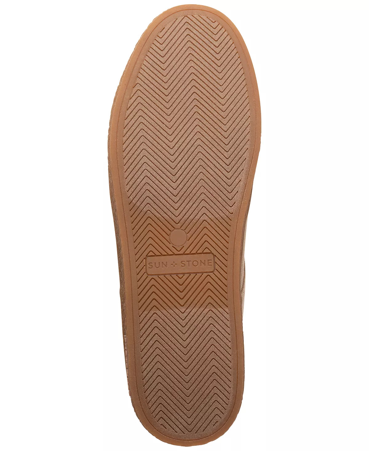 Sun+Stone Men's Dean Shoes Color Tan Size 9.5