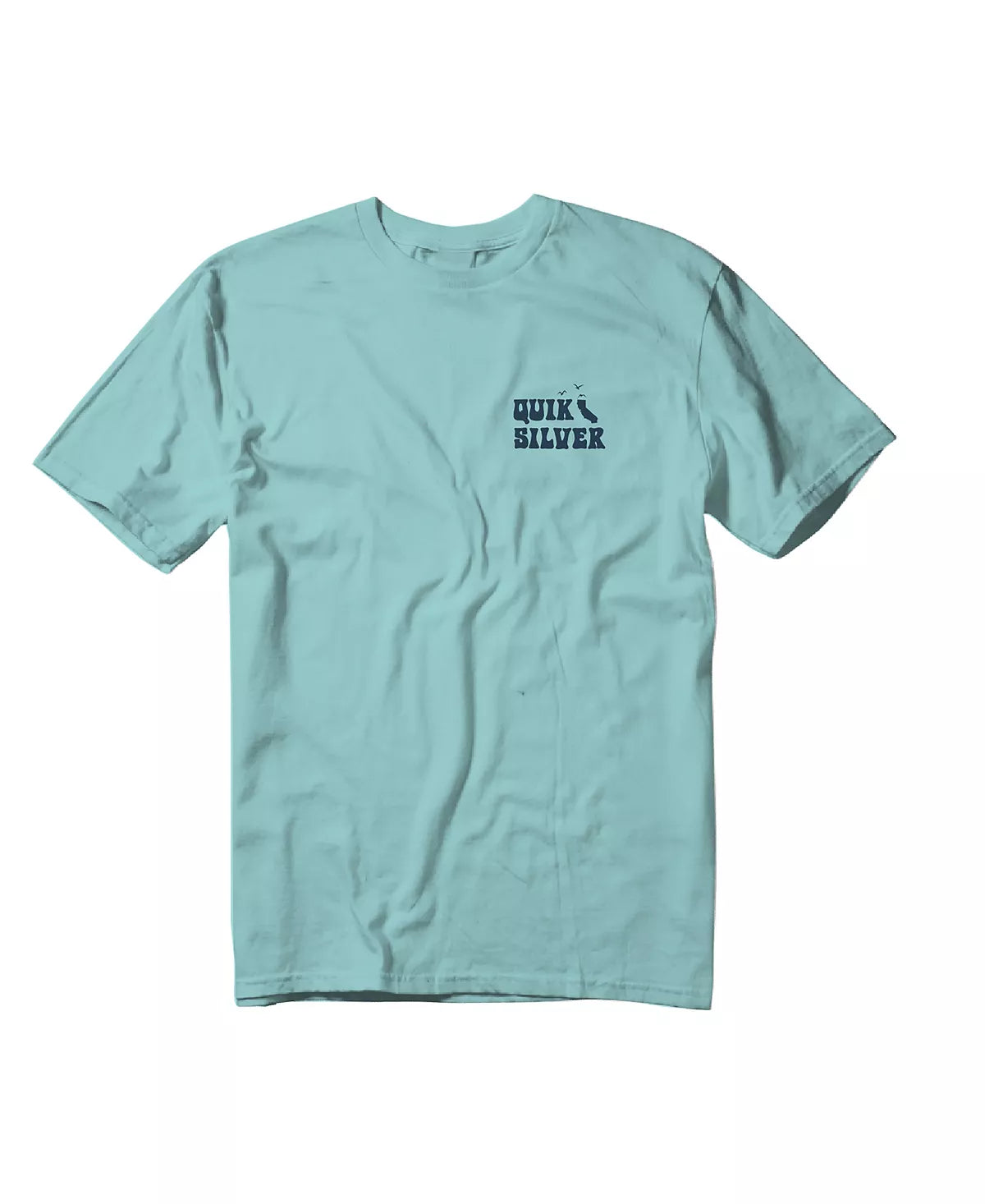 Quiksilver Men's California State Of Mind T-Shirt Color Blue Light Size XL