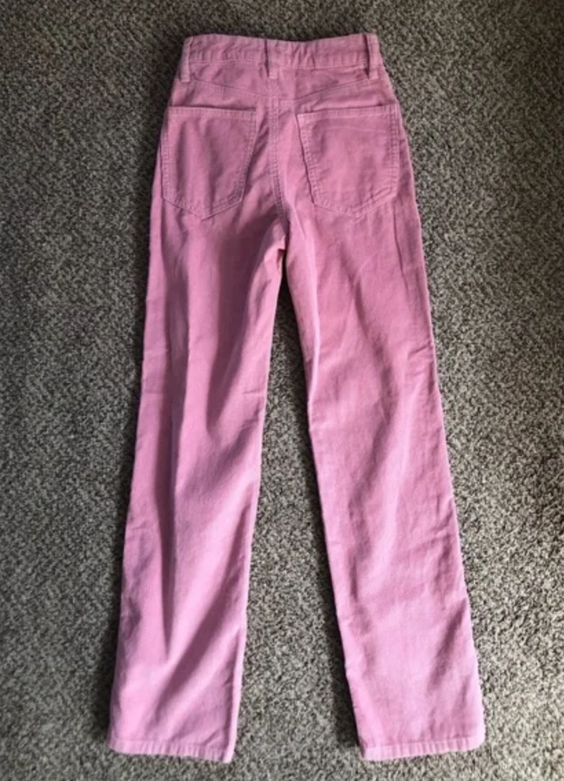 Cotton On Women’s Cord Straight Jeans Color Cinnamon Size 2