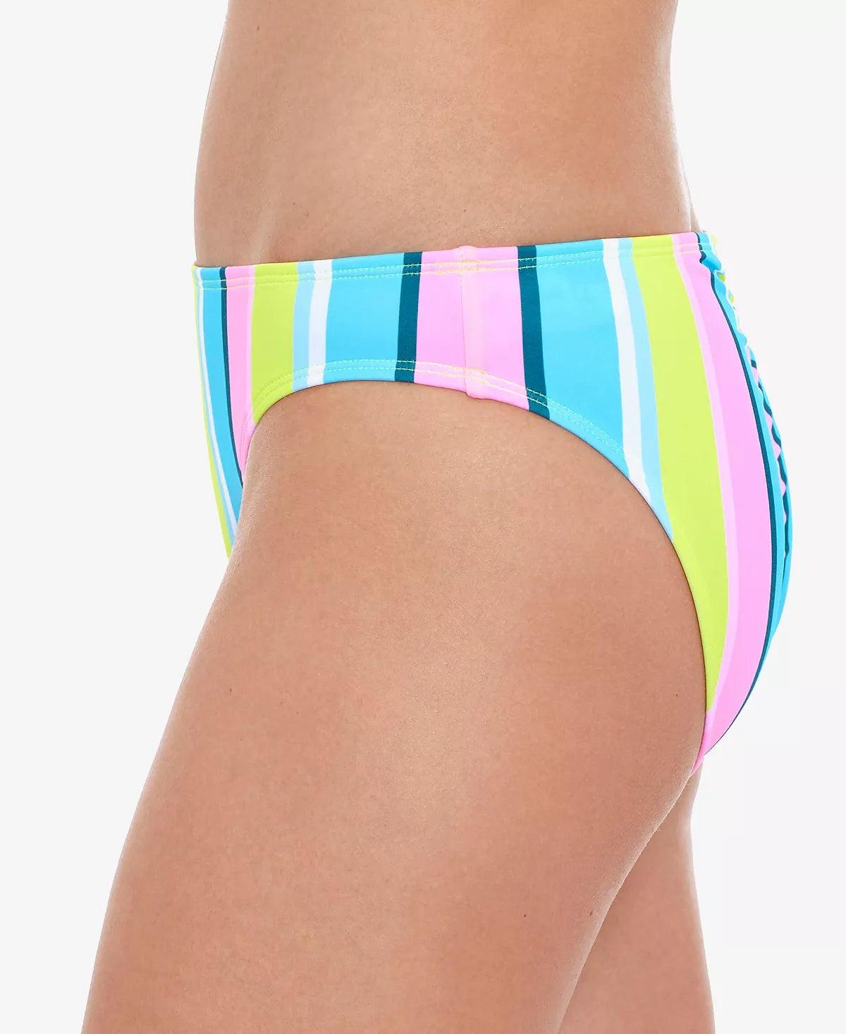 Salt Cove Juniors' Sunny Stripe Hipster Bikini Bottoms Multicolor Size XS