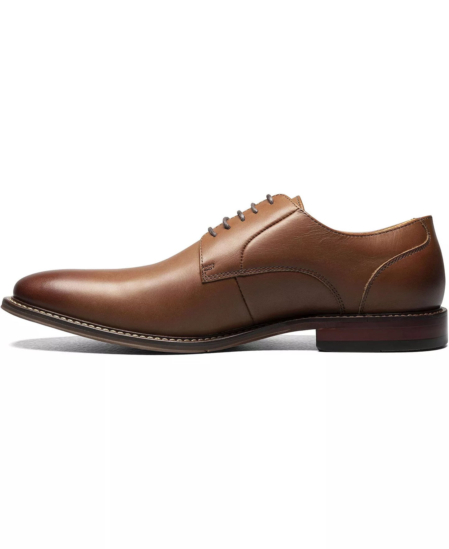 Stacy Adams Men's Marlton Plain Toe Oxford Shoes Chocolate Size 11