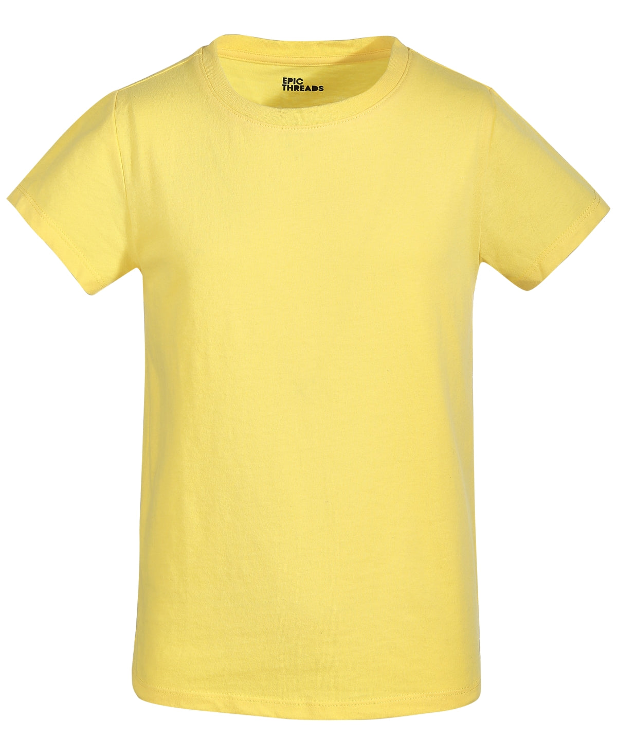 Epic Threads Little Girls Basic T-Shirt Color Spring Daffodil Size 2T