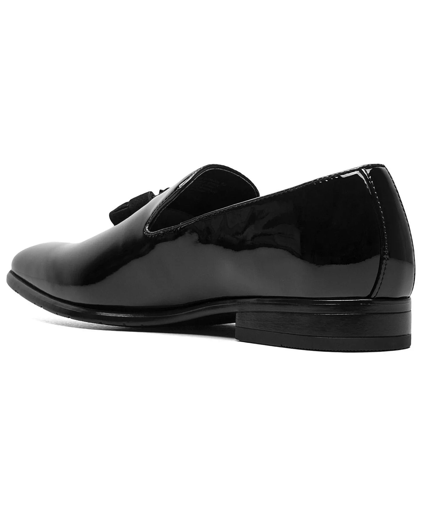 Stacy Adams Men's Phoenix Patent Leather Slip-on Loafer Black Patent Size 7.5