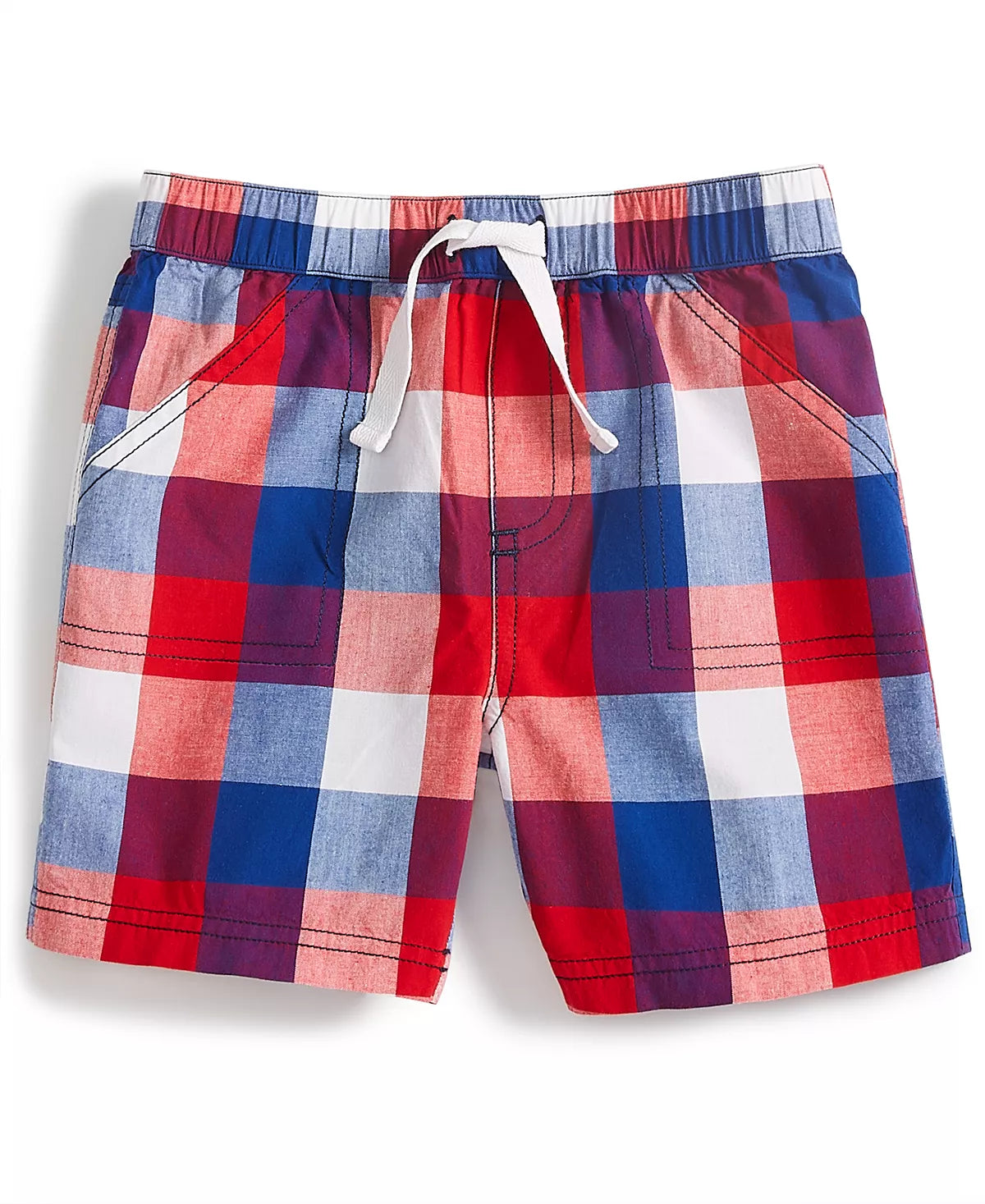 First Impressions Baby Boys Plaid Shorts Color Flag Size 18 months