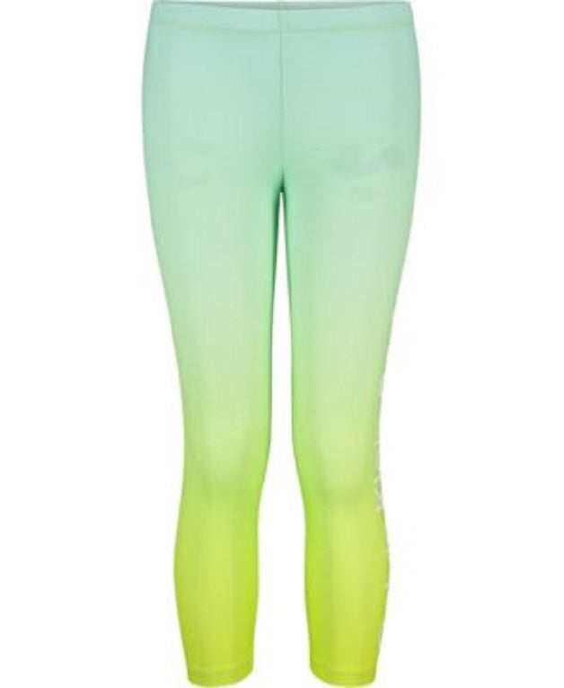 Calvin Klein Big Girls Performance Leggings Color Lime Punch Size XL 18-20