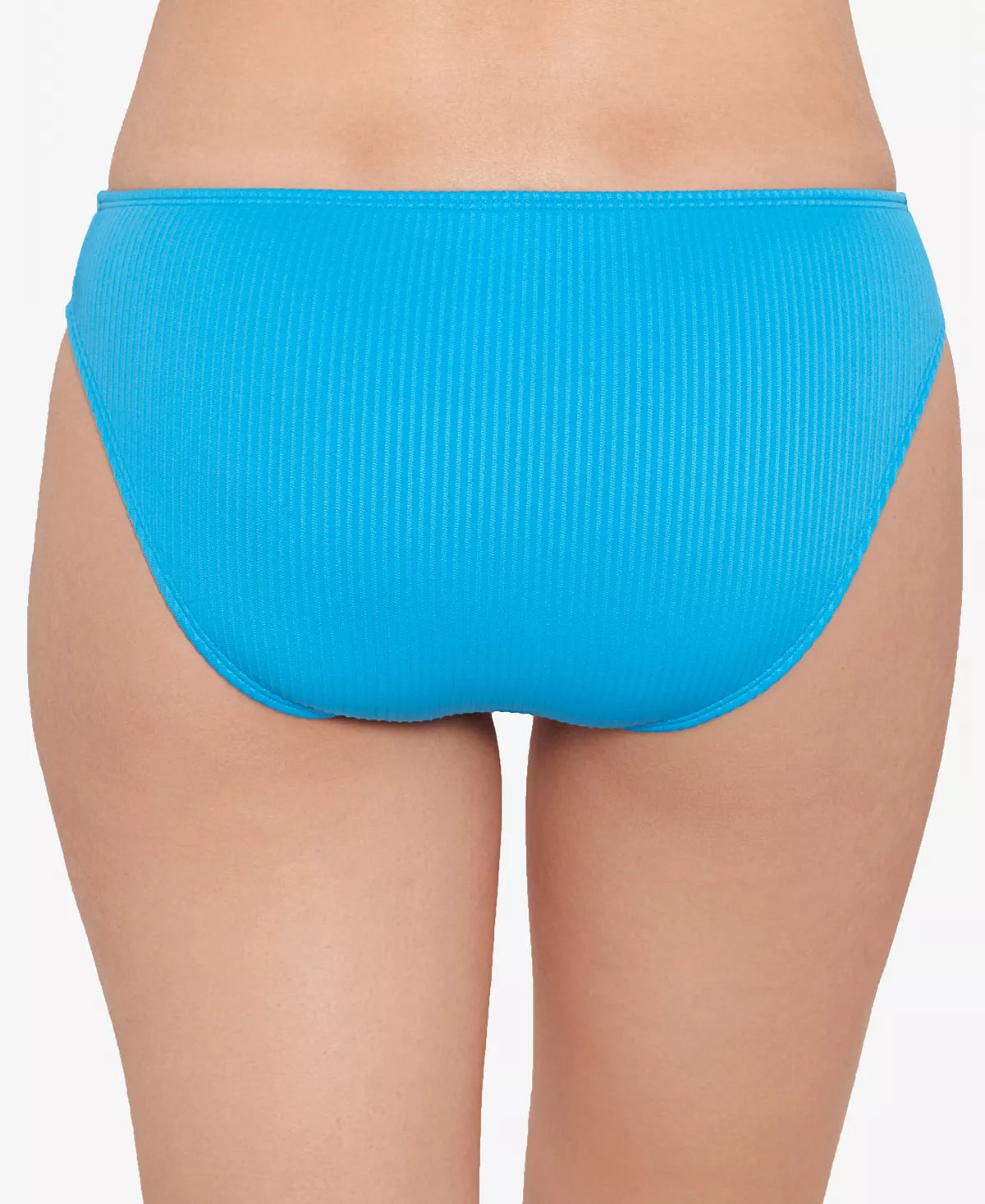 Salt Cove Juniors Ribbed Hipster Bikini Bottoms Color Cerulean Size M