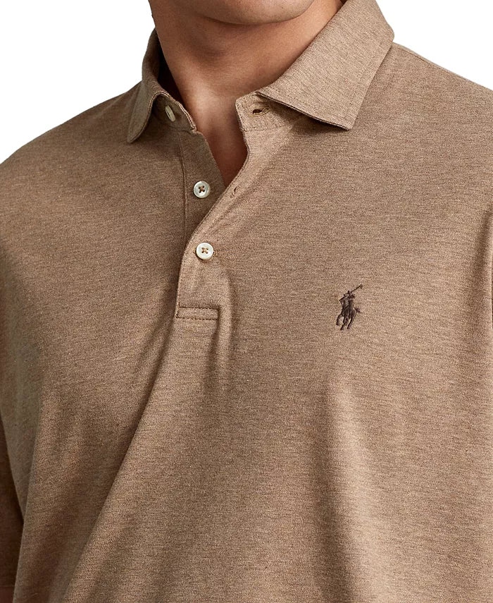 Polo Ralph Lauren Men's Classic-Fit Polo Shirt Color Italian Heather Size XL