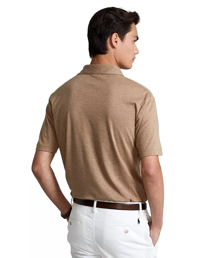 Polo Ralph Lauren Men's Classic-Fit Polo Shirt Color Italian Heather Size XL