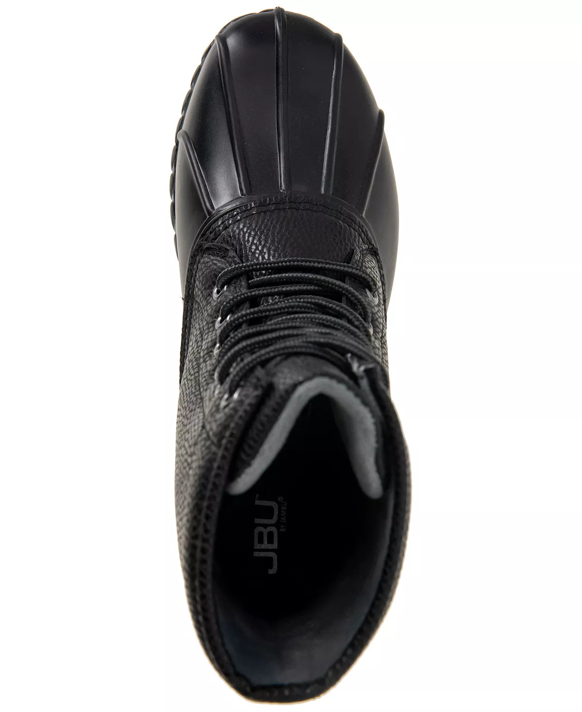 JBU by Jambu Men's Maine Waterproof Round Toe Lace-Up Duck Boot Color Black Size 10