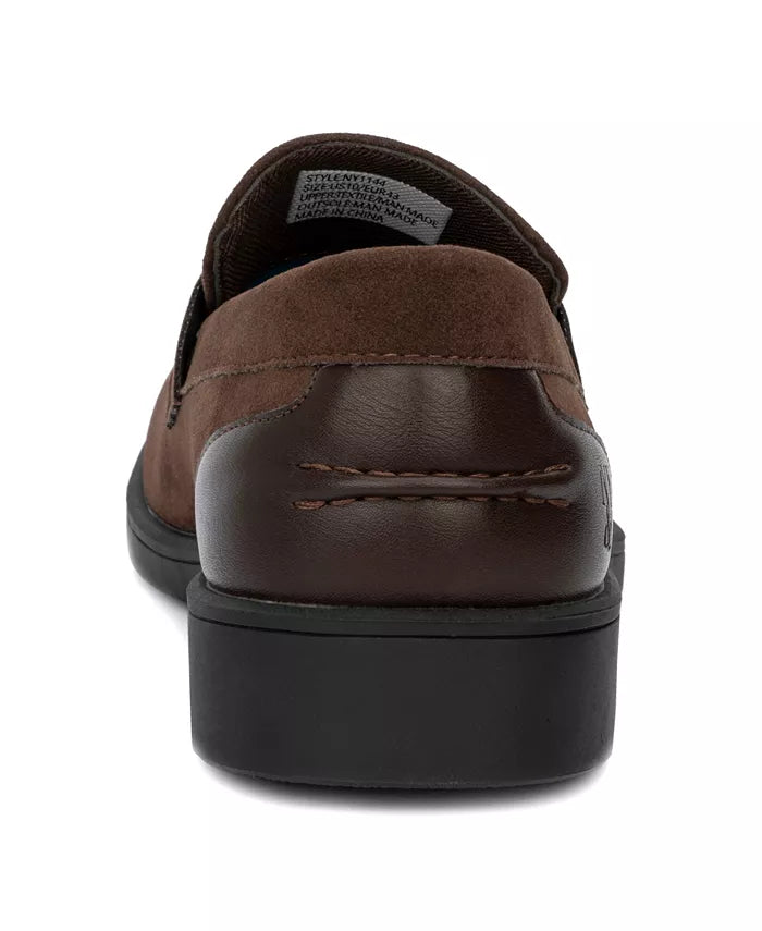 New York & Company Men's Jake Loafers Color Brown Size 7.5M