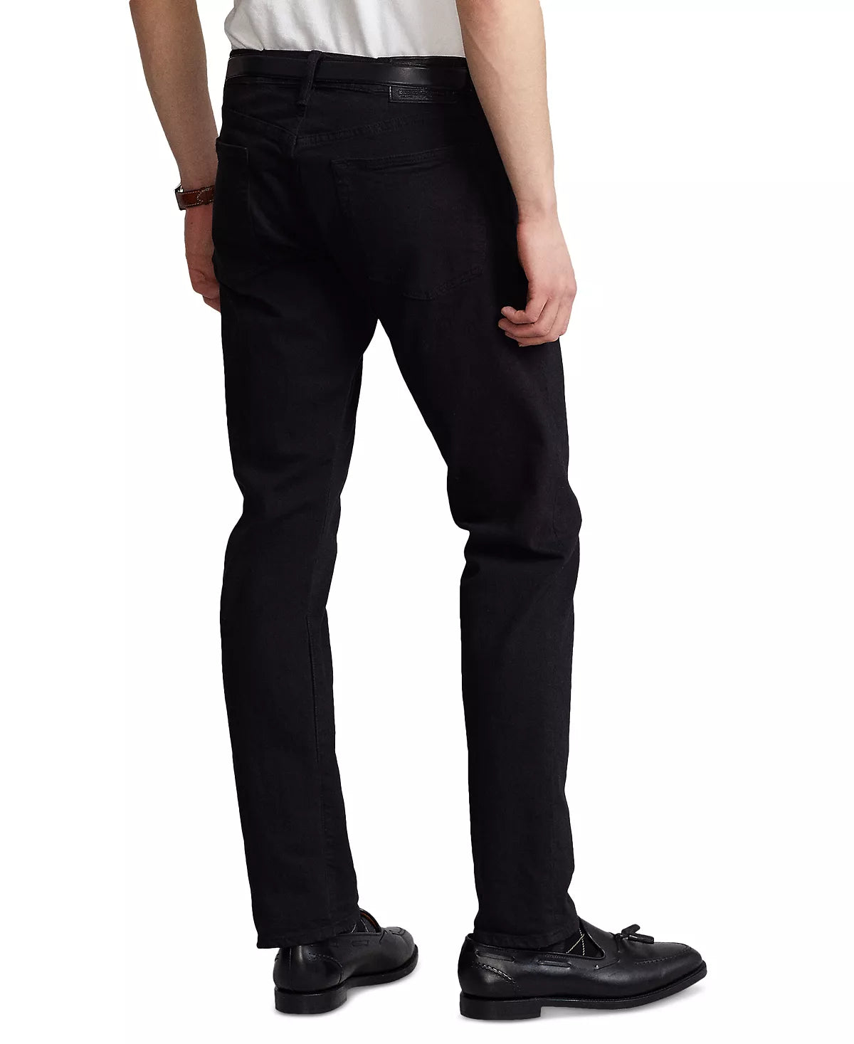 Polo Ralph Lauren Men's Hampton Relaxed Straight-Fit Jeans Color Hudson Black W48xL30