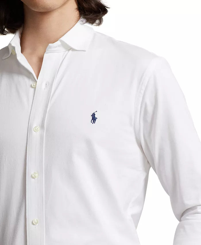 Polo Ralph Lauren Men's Jersey Shirt Color White Size L