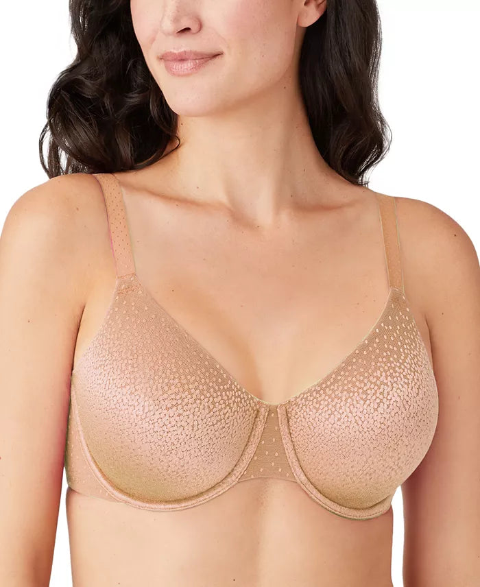 Wacoal Women's Back Appeal Underwire Bra Color Praline Size 32DDD