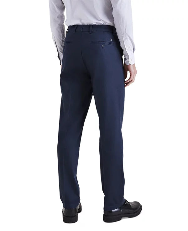 Dockers Men's Signature Straight Fit Iron Free Khaki Pants Navy Blazer W38xL32