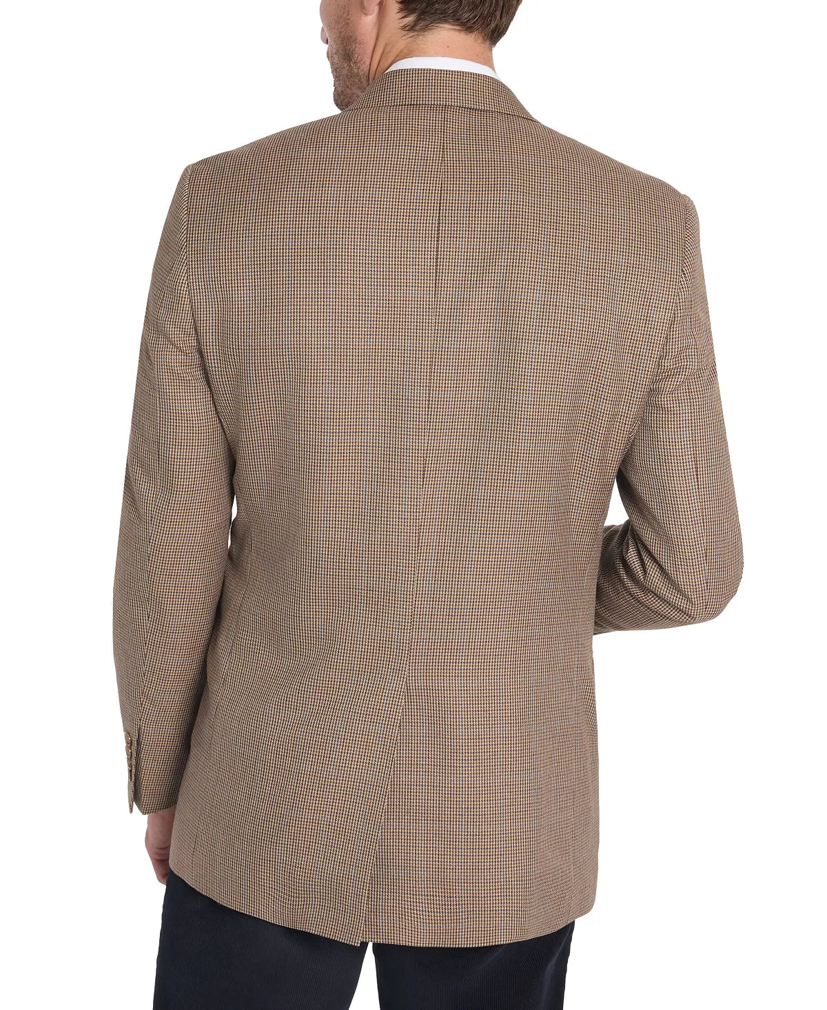 Lauren Ralph Lauren Men's Classic-Fit Sport Coat Color Brown Check Size 40R