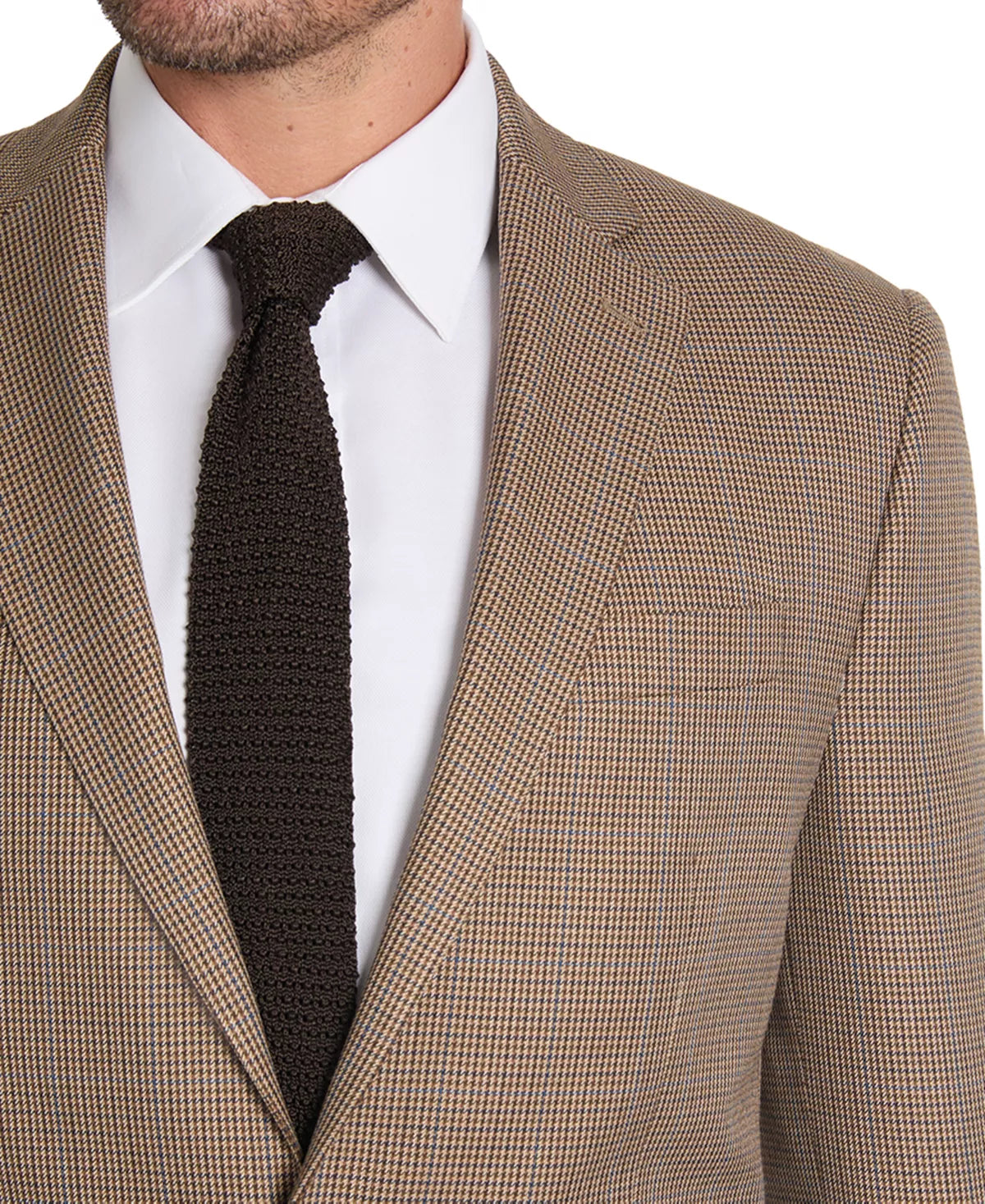 Lauren Ralph Lauren Men's Classic-Fit Sport Coat Color Brown Check Size 40R