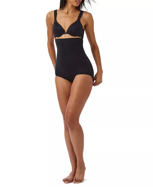 SPANX Women's High-Waisted Shaping Brief  Very Black Size L