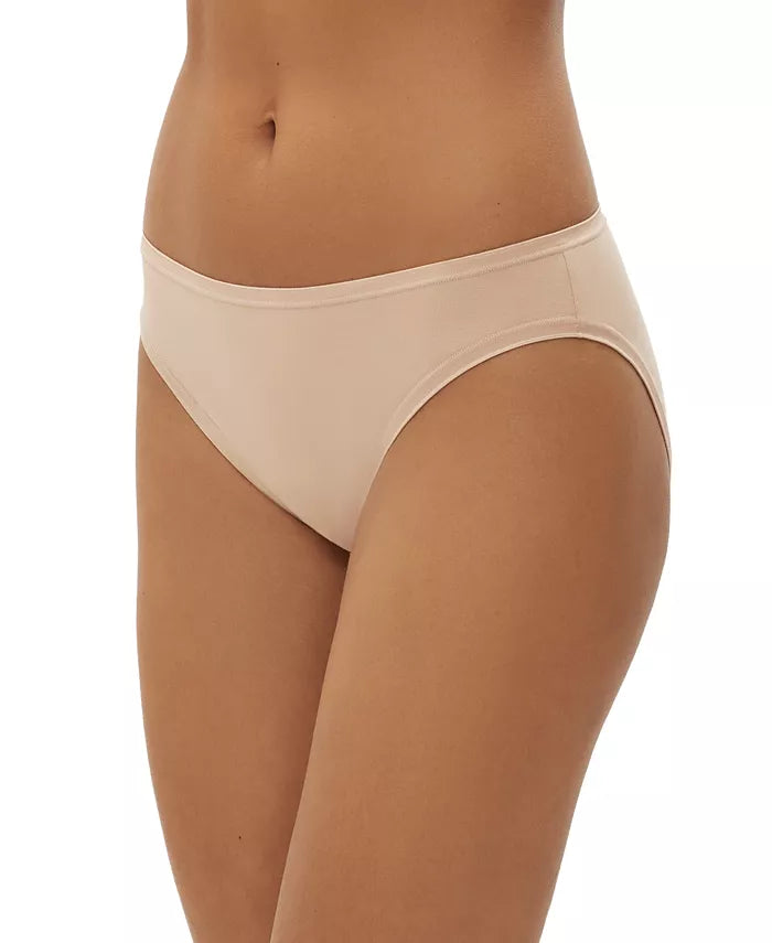 GAP Women's 3-Pk Bikini Underwear Neutral Pink/Light Heather Grey/Black Size XS
