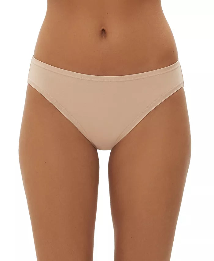 GAP Women's 3-Pk Bikini Underwear Neutral Pink/Light Heather Grey/Black Size XS
