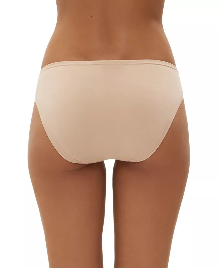 GAP Women's 3-Pk Bikini Underwear Neutral Pink/Light Heather Grey/Black Size XS