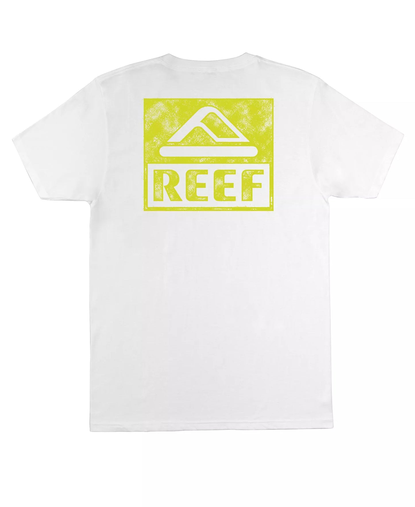 REEF Men's Wellie Too Short Sleeve T-Shirt White Size XL