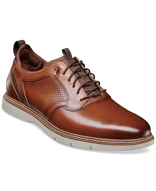 Stacy Adams Men's Sync Slip-On Hybrid Dress Shoes Cognac Size 10