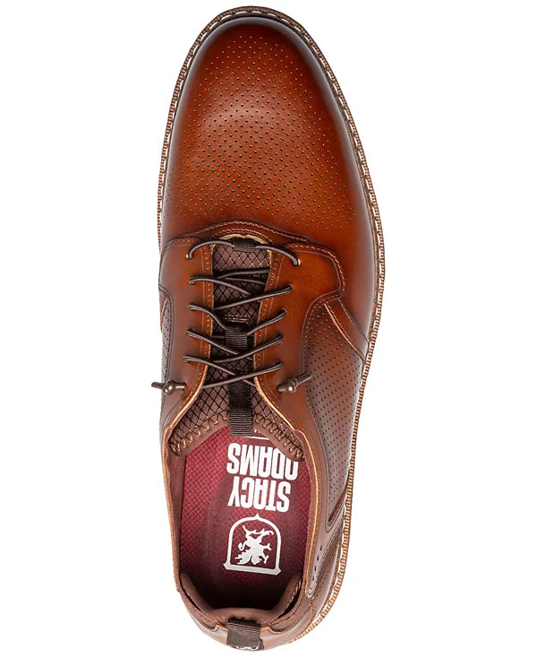 Stacy Adams Men's Sync Slip-On Hybrid Dress Shoes Cognac Size 10