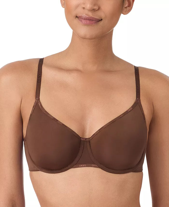 DKNY Women's Micro Unlined Demi Bra Color Coconut Size 34C