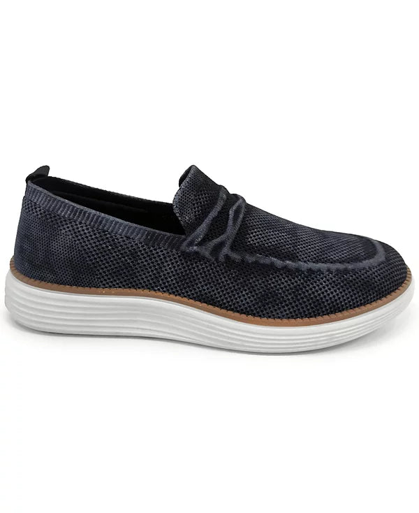 Akademiks Men's Dayton Slip-On Loafer Navy Size 9