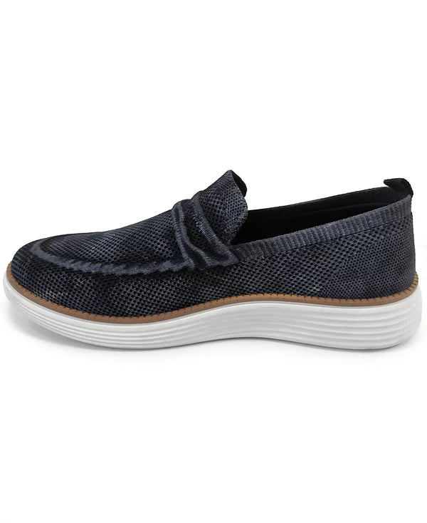 Akademiks Men's Dayton Slip-On Loafer Navy Size 9