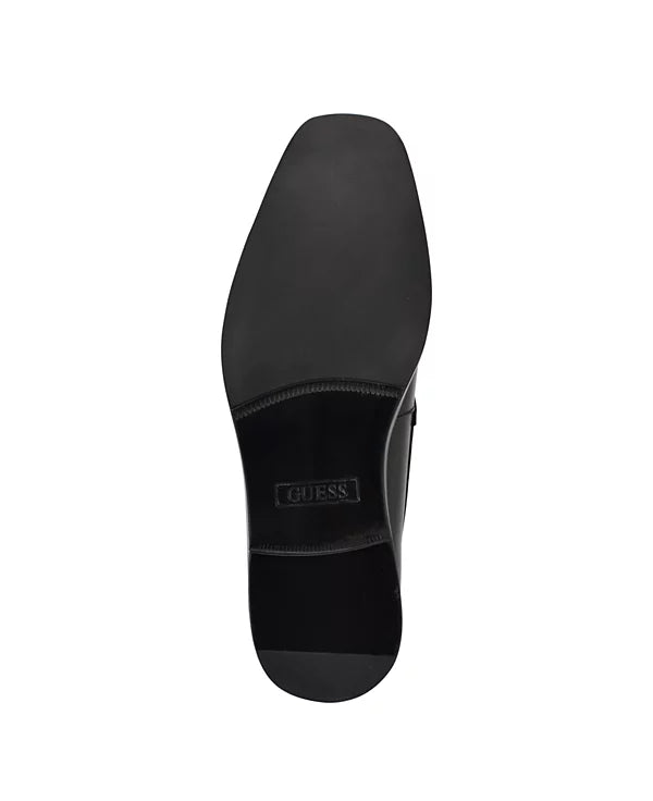 GUESS Men's Herzo Slip On Ornamented Dress Loafers Black Size 9