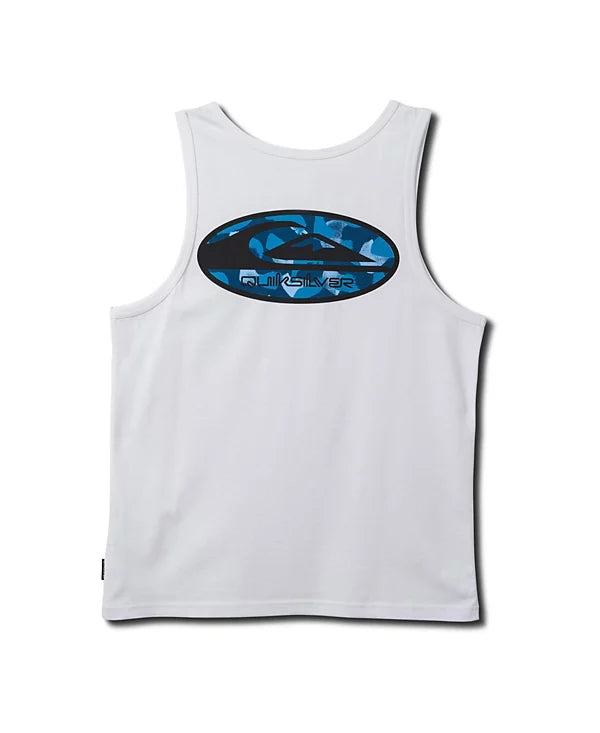 Quiksilver Men's Stretch Link Tank White Size XL
